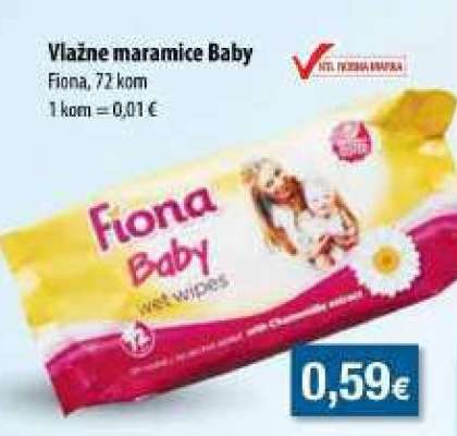 Vlažne maramice baby