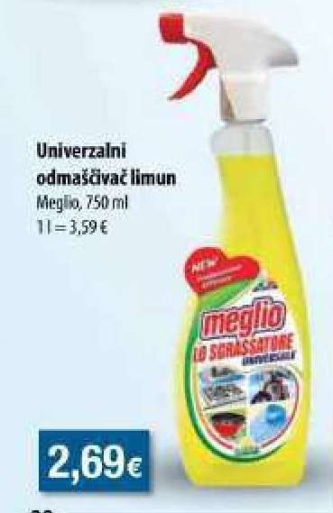 Meglio Univerzalni odmaščivač limun