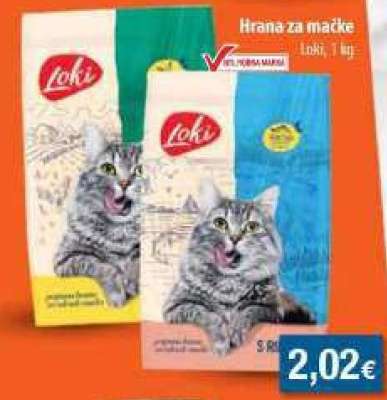 Hrana za mačke Loki 1 kg