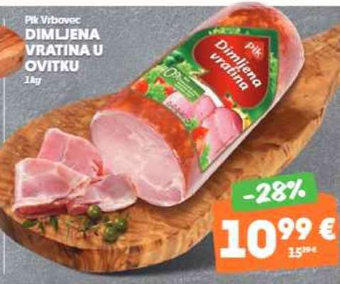 Pik Vrbovec Dimljena Vratina u Ovitku