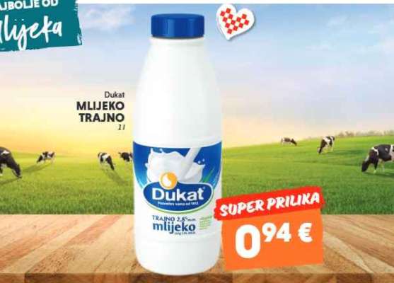 DUKAT MLIJEKO TRAJNO
