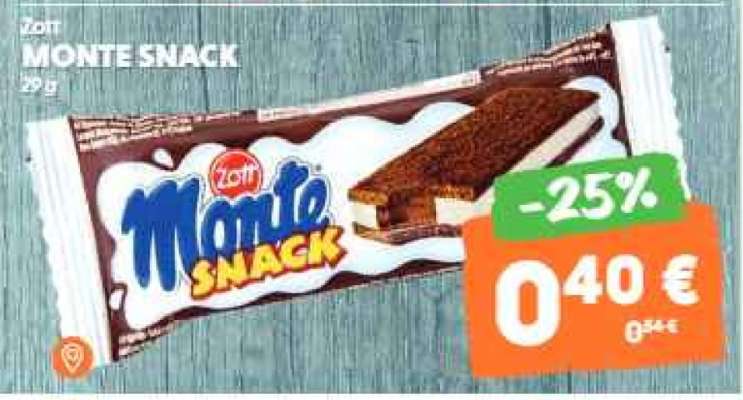 ZOTT MONTE SNACK