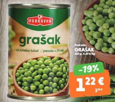 PODRAVKA Grašak