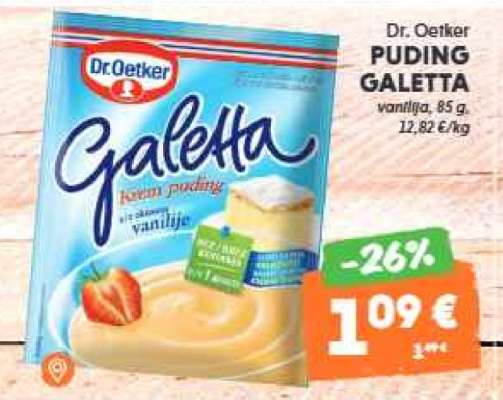 Dr. Oetker PUDING GALETTA