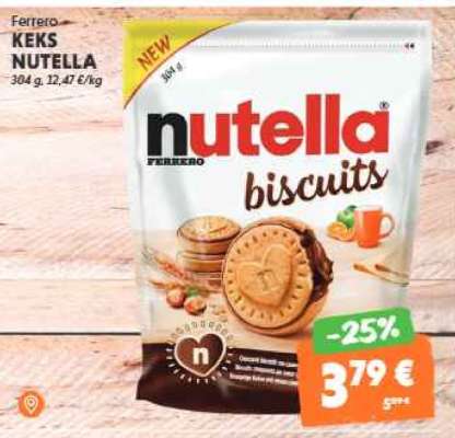 Ferrero KEKS NUTELLA