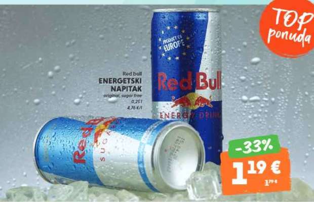 RED BULL Energetski napitak