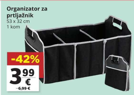 Organizator za prtljažnik