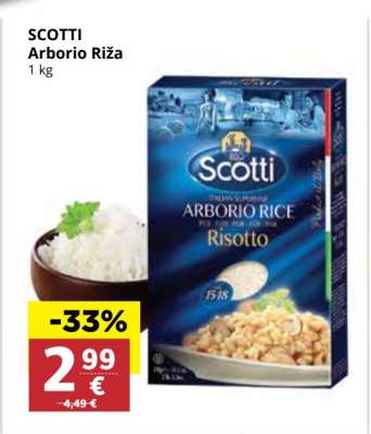 SCOTTI Arborio Ríža