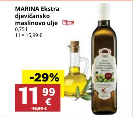 MARINA EKSTRA DJEVIČANSKO MASLINOVO ULJE