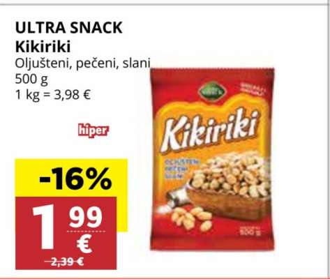 ULTRA SNACK Kikiriki