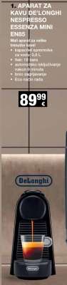 APARAT ZA KAVU DE’LONGHI NESPRESSO ESSENZA MINI EN85