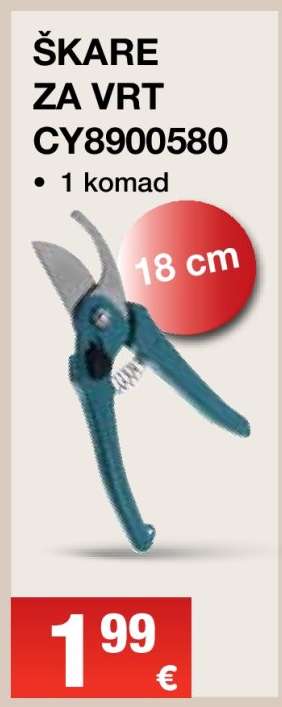 Škare za vrt CY8900580