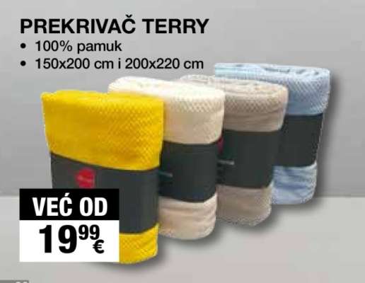 PREKRIVAČ TERRY