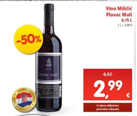 Vino Miličić Plavac Mali