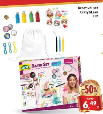 Kreativni set Crazy&Lazy