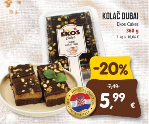 KOLAČ DUBAI