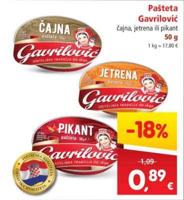 Pašteta Gavrilović