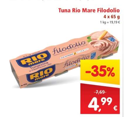 Tuna Rio Mare Filodolio