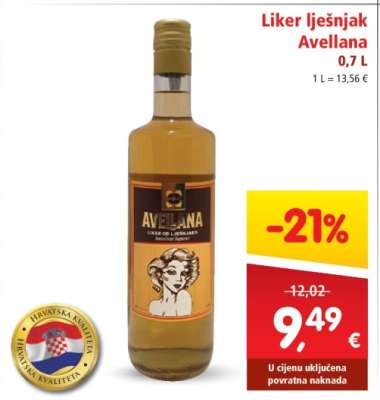 Liker lješnjak Avellana