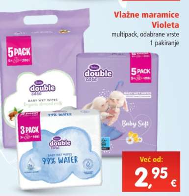 Vlažne maramice Violeta
