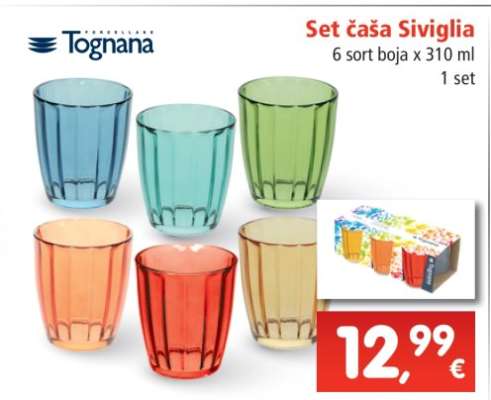 Set čaša Siviglia