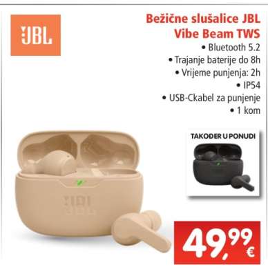 Bežične slušalice JBL Vibe Beam TWS