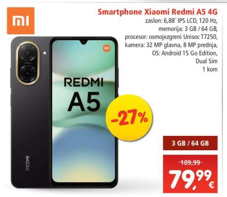 Smartphone Xiaomi Redmi A5 4G