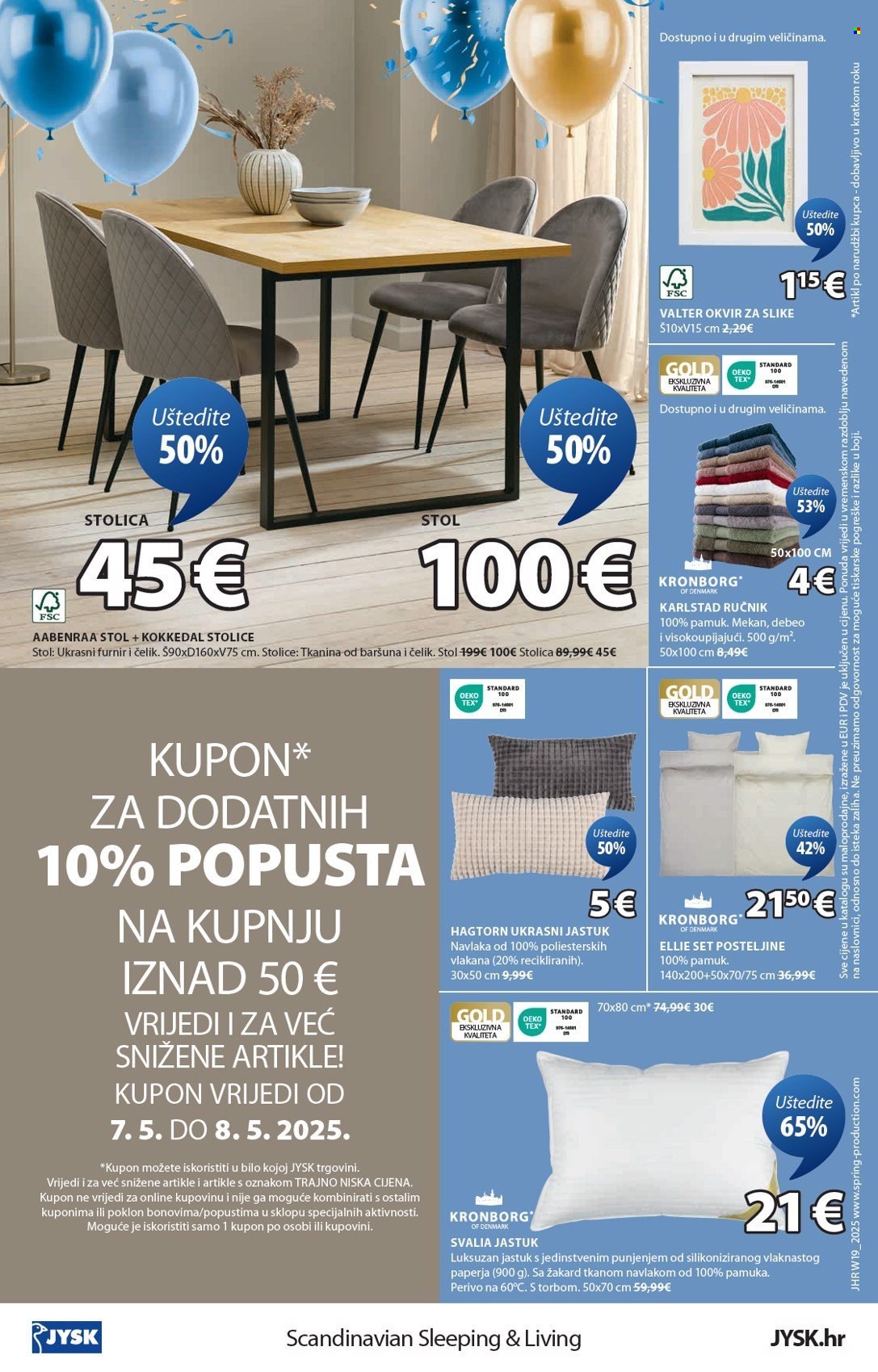 JYSK katalog - 07.05.2025. - 18.05.2025. Stranica 1