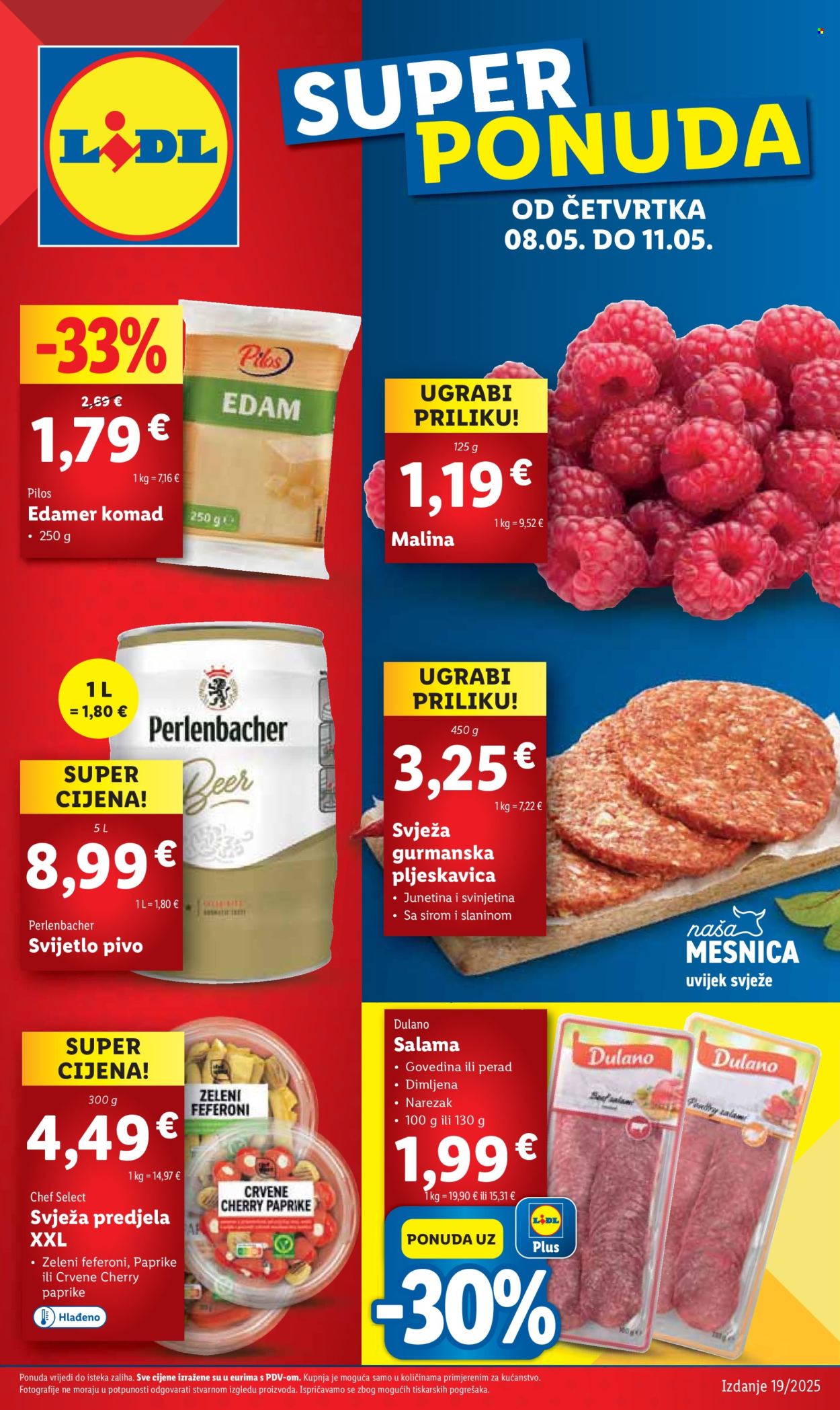 Lidl katalog - 08.05.2025. - 11.05.2025. Stranica 1