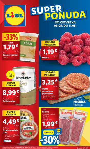 Lidl katalog - 08.05.2025. - 11.05.2025.