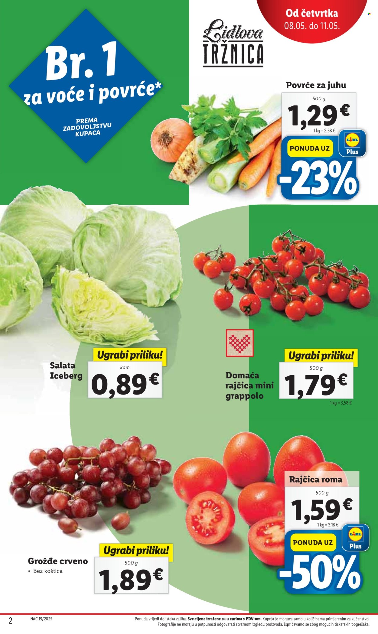 Lidl katalog - 08.05.2025. - 11.05.2025. Stranica 1