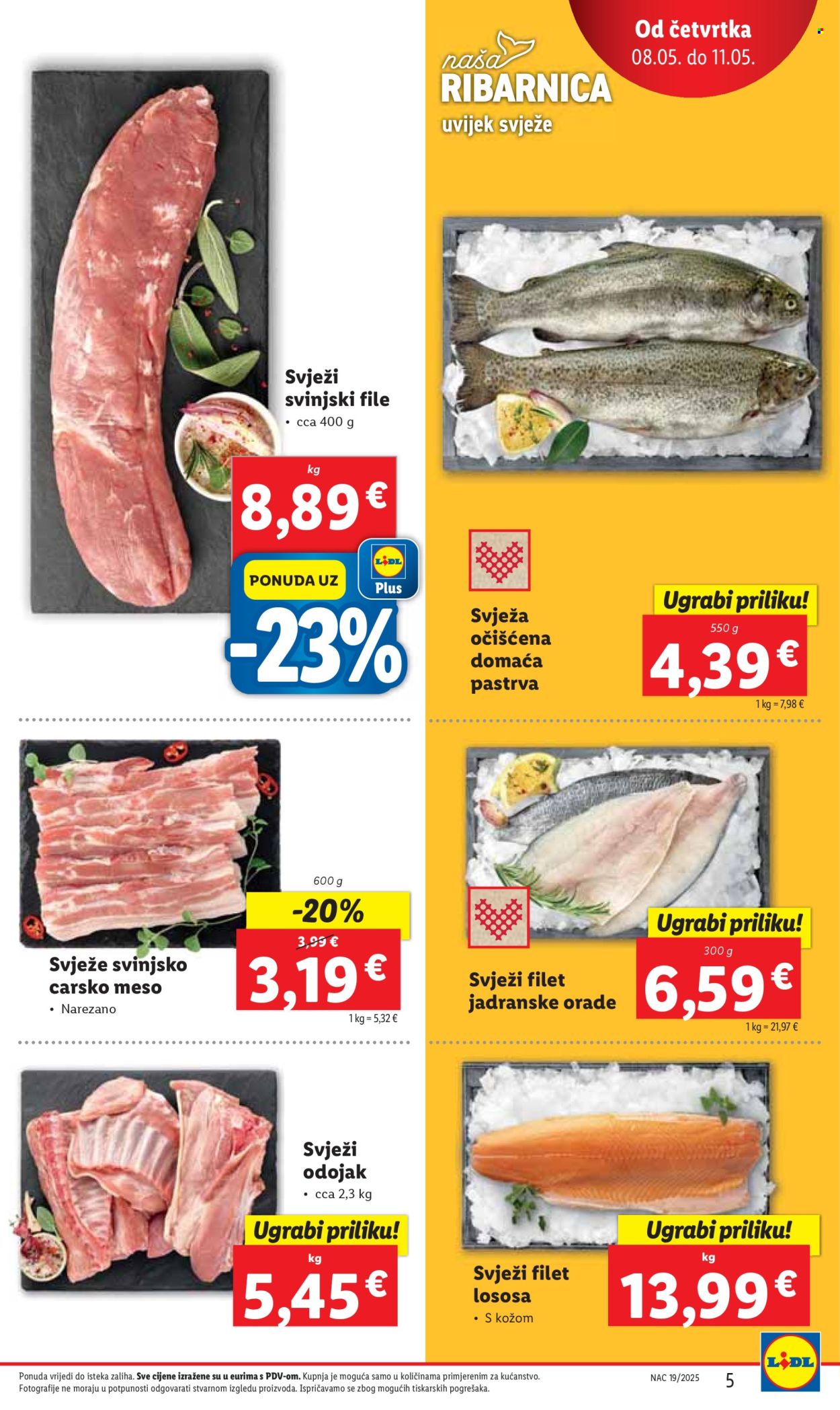 Lidl katalog - 08.05.2025. - 11.05.2025. Stranica 1