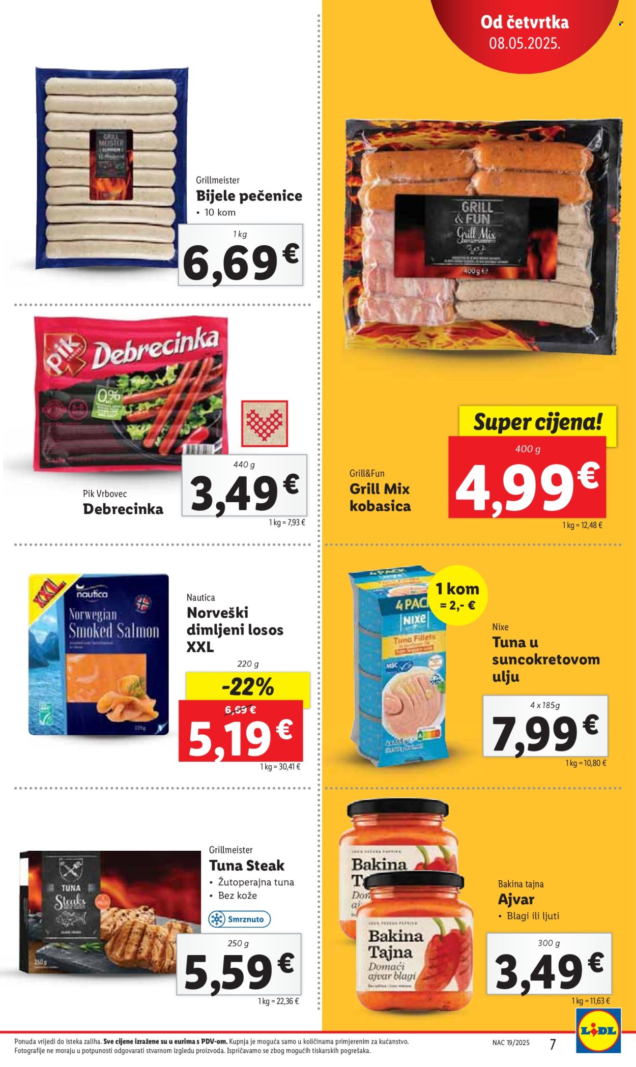 Lidl katalog - 08.05.2025. - 11.05.2025. Stranica 1