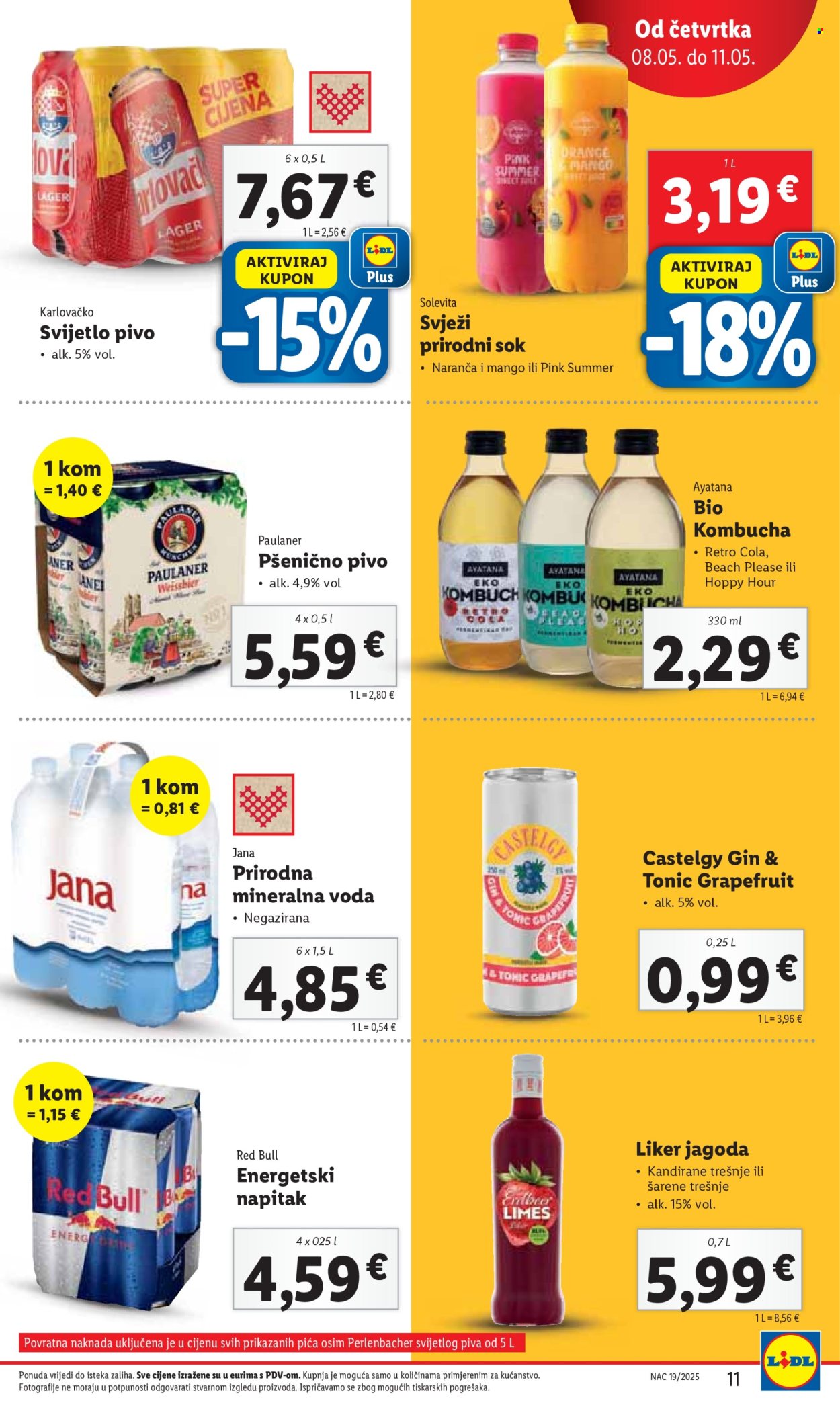 Lidl katalog - 08.05.2025. - 11.05.2025. Stranica 1