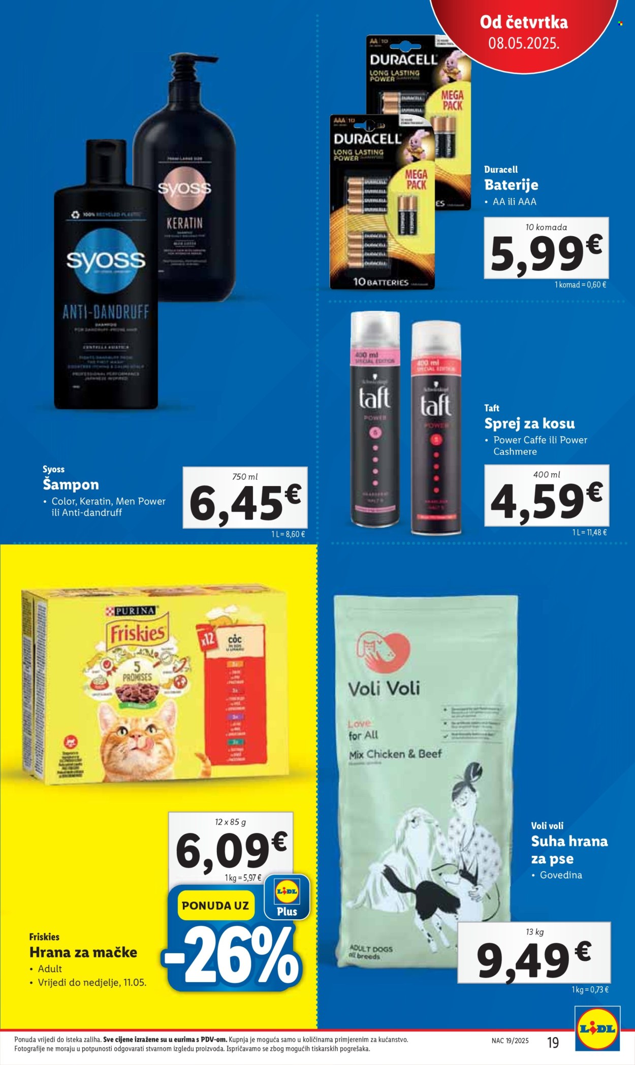 Lidl katalog - 08.05.2025. - 11.05.2025. Stranica 1