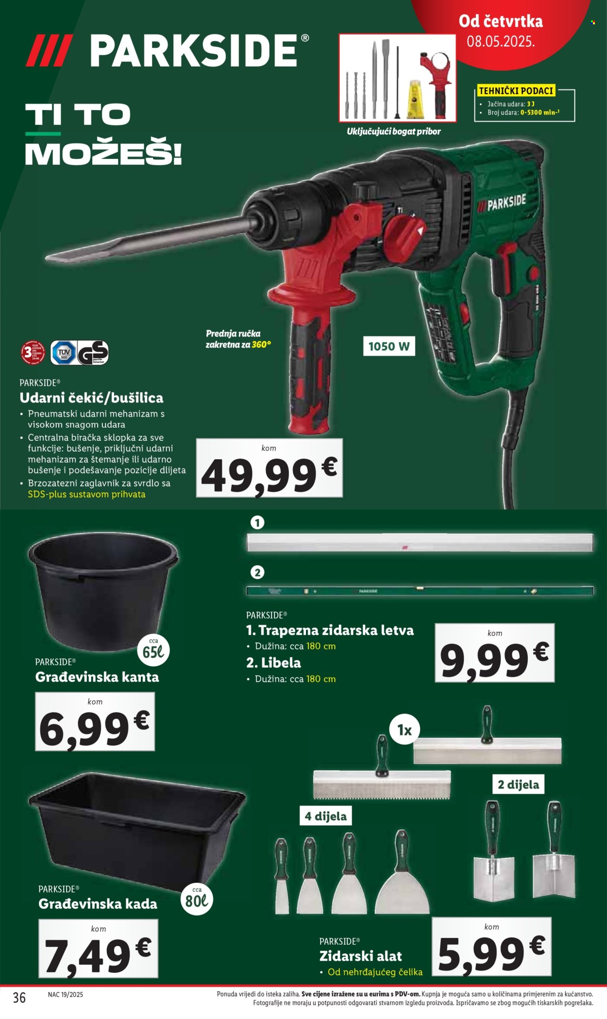 Lidl katalog - 08.05.2025. - 11.05.2025. Stranica 1