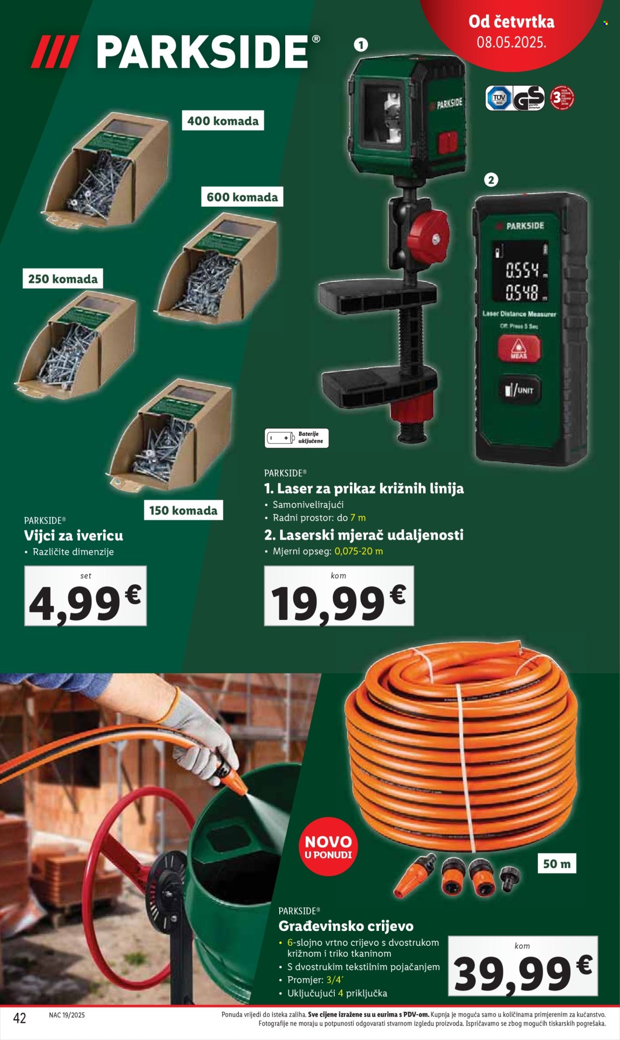 Lidl katalog - 08.05.2025. - 11.05.2025. Stranica 1