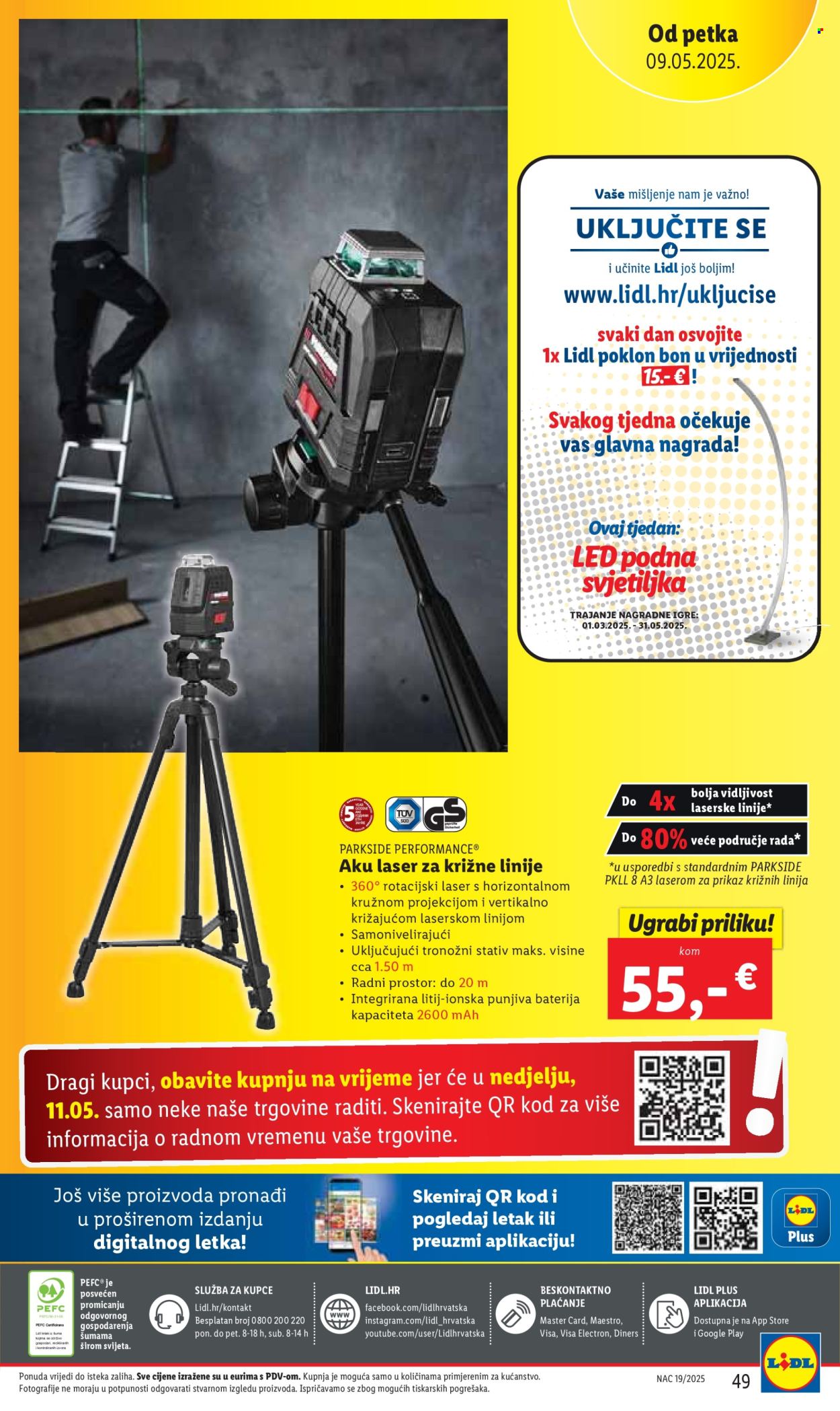 Lidl katalog - 08.05.2025. - 11.05.2025. Stranica 1