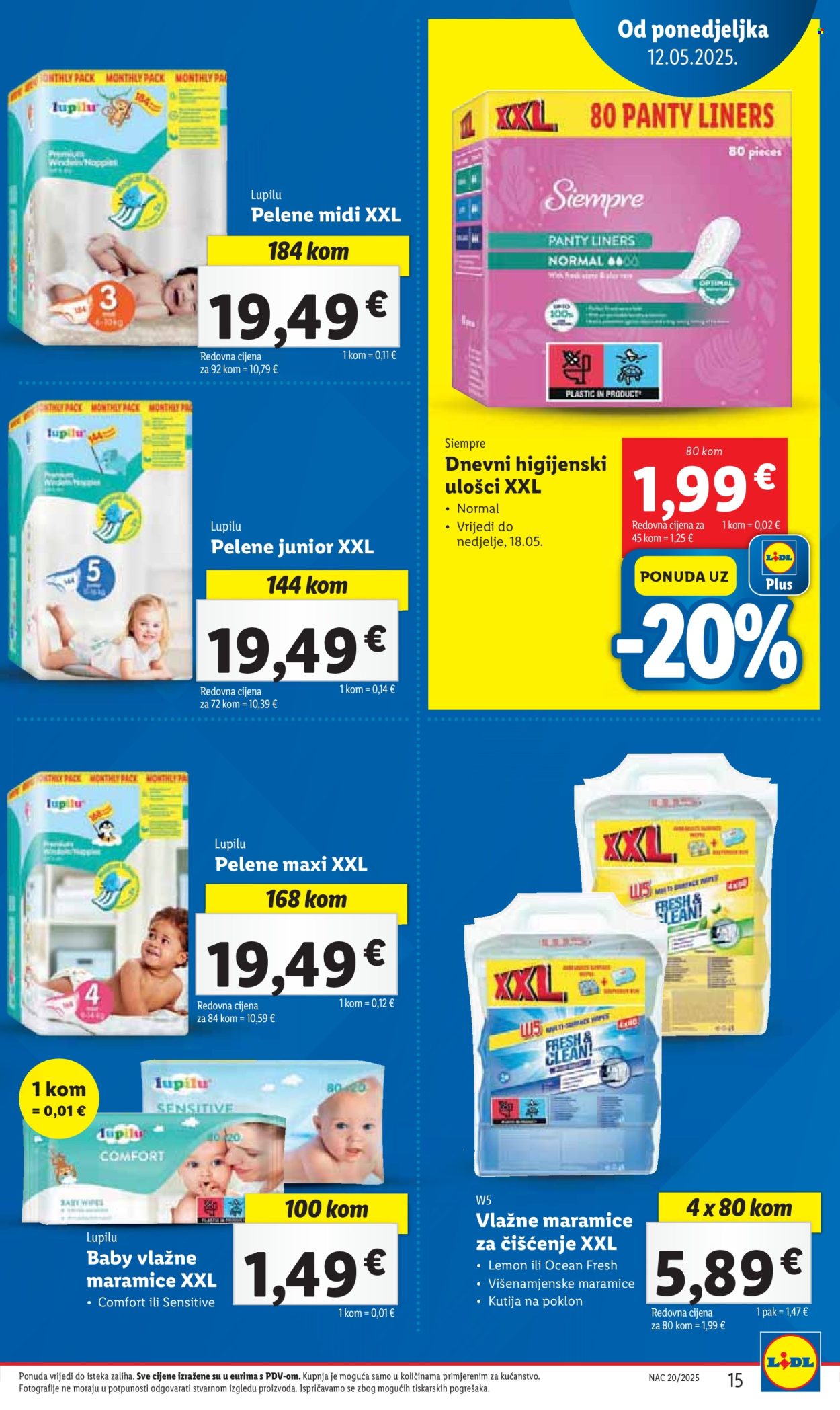 Lidl katalog - 12.05.2025. - 18.05.2025. Stranica 1
