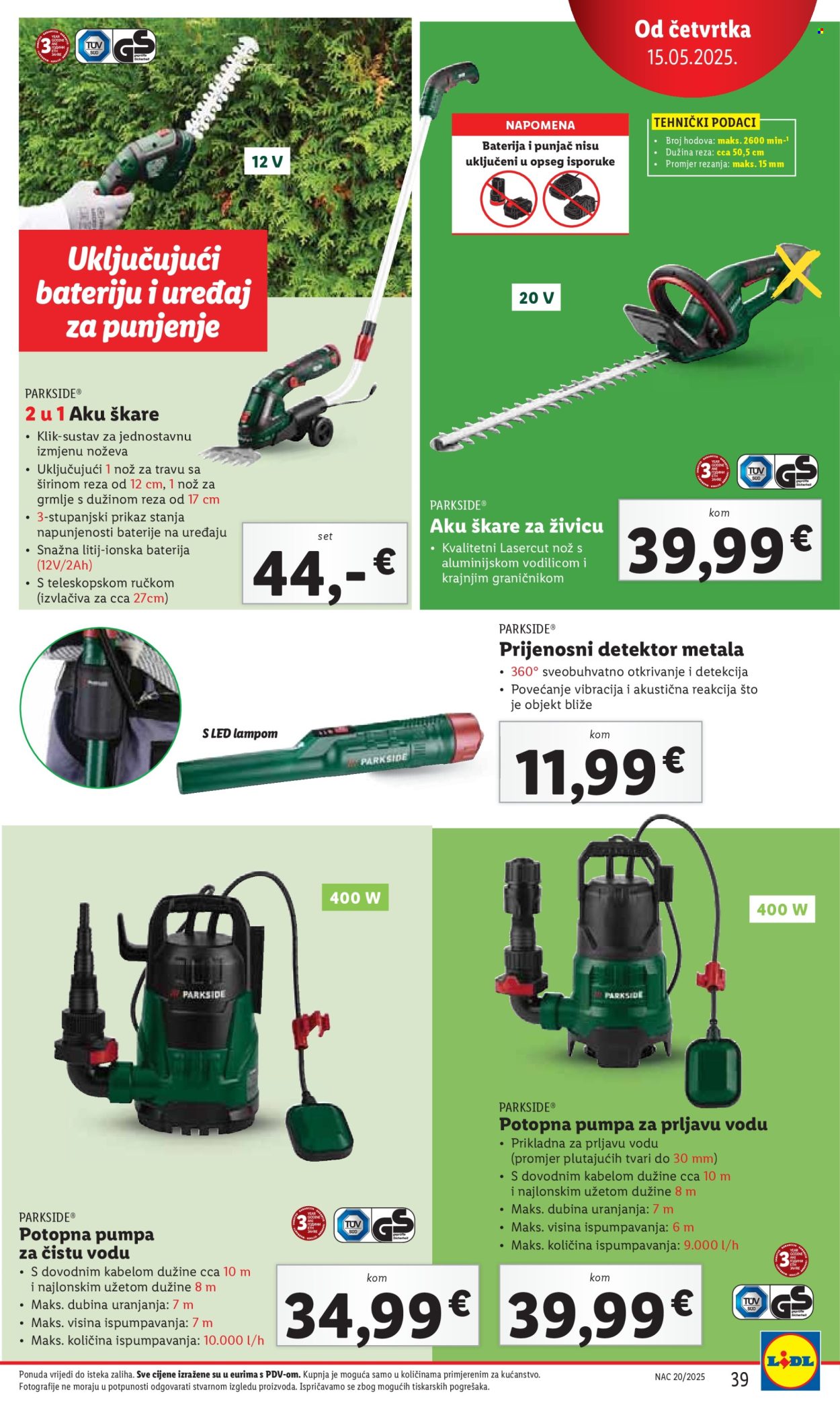 Lidl katalog - 12.05.2025. - 18.05.2025. Stranica 1