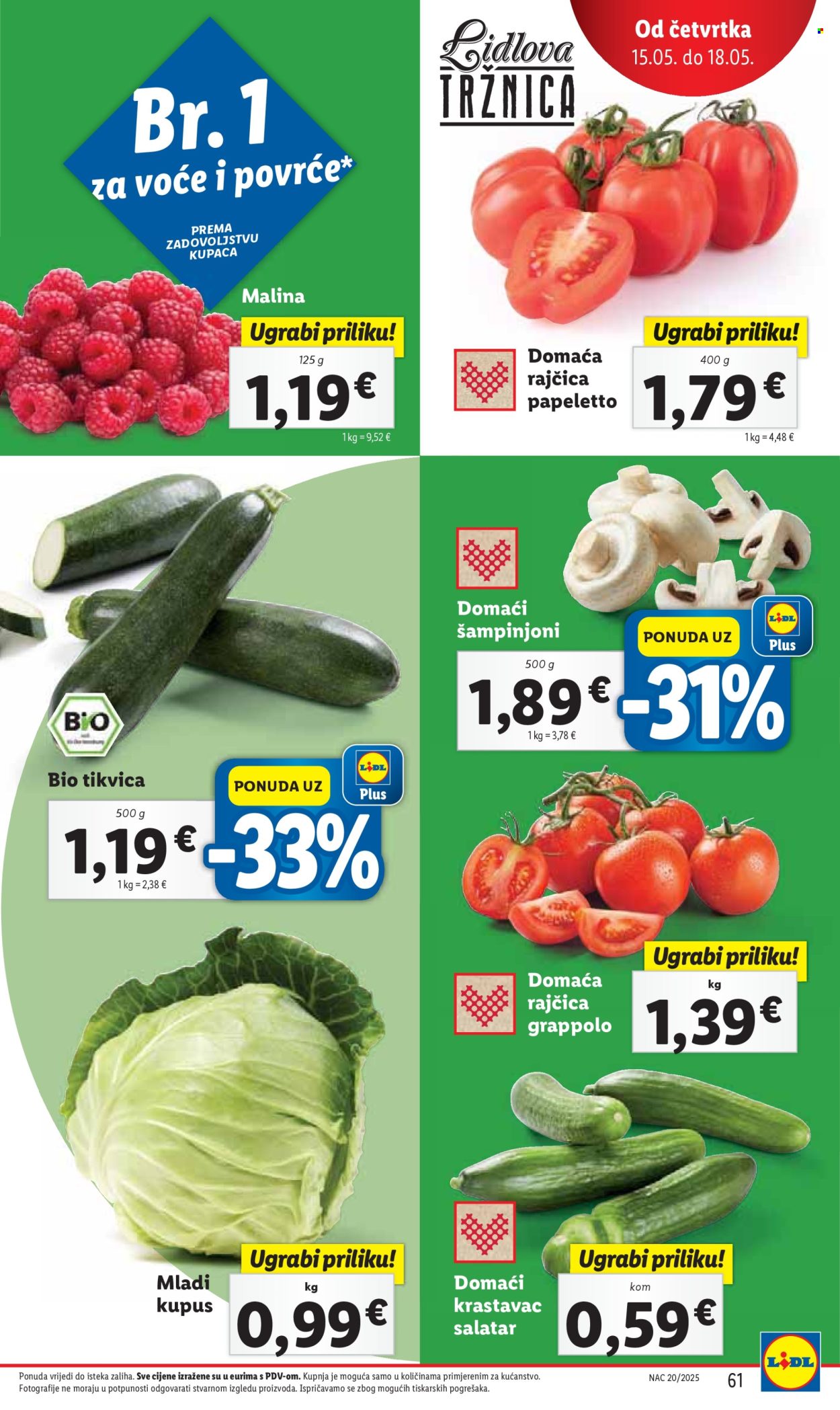 Lidl katalog - 12.05.2025. - 18.05.2025. Stranica 1