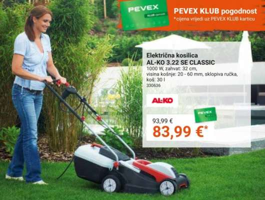 Električna kosilica AL-KO 3.22 SE CLASSIC