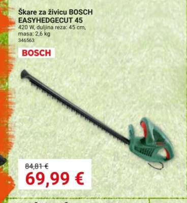 Škare za živicu BOSCH EASYHEDGECUT 45