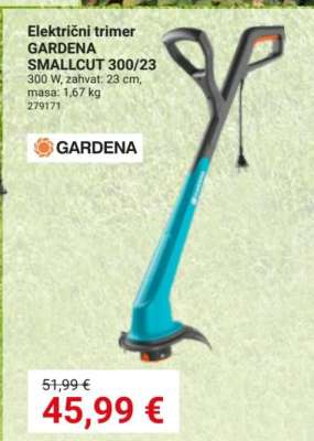 Električni trimer GARDENA SMALLCUT 300/23