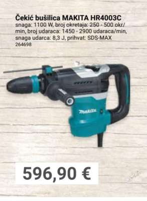 Čekić bušilica MAKITA HR4003C