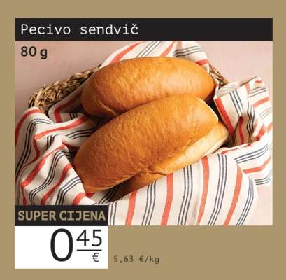Pecivo sendvič