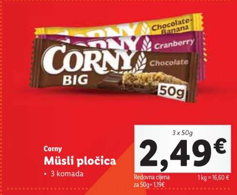 Corny Müslipločica