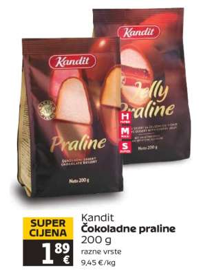 Kandit Čokoladne praline