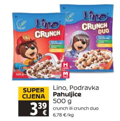 Lino, Podravka Pahuljice