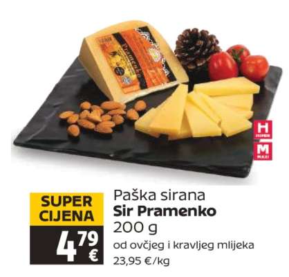 Paška sirana Sir Pramenko